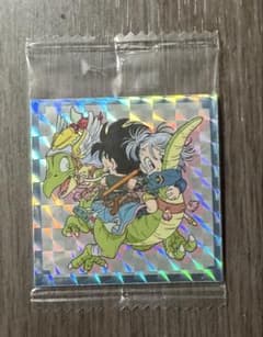 ドラゴンボール 超戦士シールウエハース 孫悟空＆ブルマ W18-20のサムネイル