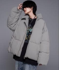 アドラーザヒートパデッドジャケットグレー　Lサイズ　美品のサムネイル