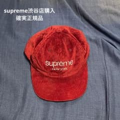 supreme new york コーデュロイ　キャップのサムネイル