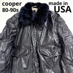 激レア◎80-90s◎USA製◎Cooper◎本革◎G-1フライトジャケット