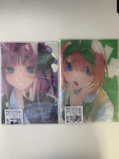 五等分の花嫁展 アクリルパネル アクリルスタンド 二乃 四葉のサムネイル