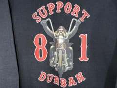 81 HELLS ANGELS DURBAN スエット S ギャング アウトロー - メルカリ