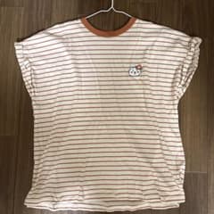 GU ちいかわ コラボ ボーダーTシャツ ワッペン 2XLのサムネイル