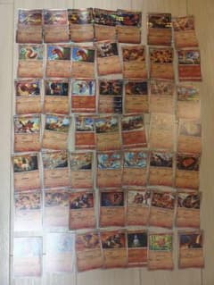 ポケモンカード 炎タイプ 49枚まとめ売り セットのサムネイル