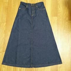 ＧＵ デニムマキシスカートのサムネイル