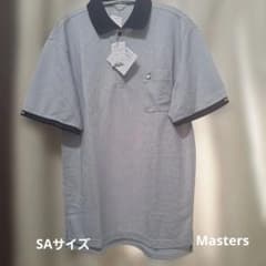 新品 Masters メンズ ゴルフポロシャツ ボーダー柄 SA - メルカリ