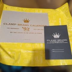 CLAMP BRAND 92 カレンダー+ノート 未使用品 CLAMP BRAND 92 カレンダー+ノート 未使用品 - メルカリ