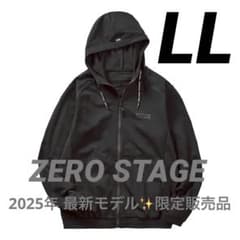 ZERO STAGE ゼロステージ トリコットパーカー ブラック LLのサムネイル