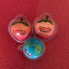 地球グミと韓国モモグミ3つのサムネイル