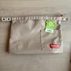 KALDI ランチバッグ ベージュ 中型のサムネイル