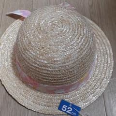 新品、未使用の麦わら帽子♪︎のサムネイル