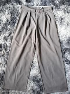 H&M グレー ワイドパンツ/スラックス Mサイズ 165/80Aのサムネイル