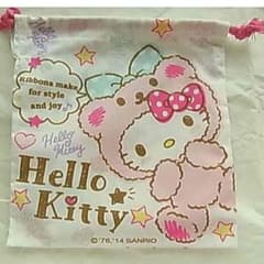 サンリオ キティ巾着Sクマのサムネイル