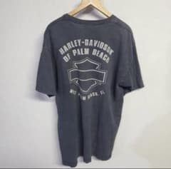ハーレーダビッドソン Tシャツ 半袖 ロゴ スカル プリント Lのサムネイル