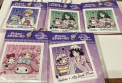 セーラームーンサンリオコラボシール　みちるさん×2はるかさんちびうさほたるちゃんのサムネイル