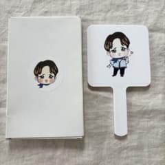 BTS JIMIN 지민 손 거울 미러 마스터 미사용 품목