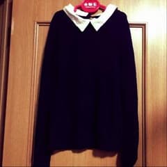 襟あり セーターのサムネイル
