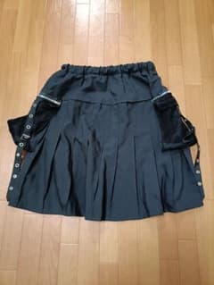 ACDC RAG 冥闇 プリーツスカート黒のサムネイル