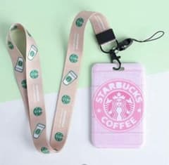 スターバックス スタバIDカードケース社員証ホルダー ネックストラップ