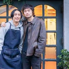 井口理 着用 eddie bauer レザージャケット ブラウンのサムネイル