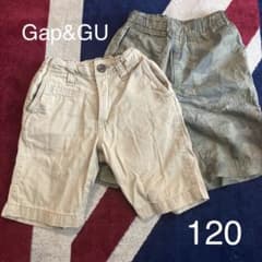 ハーフパンツ2点セット★120のサムネイル