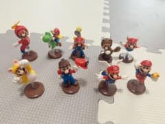チョコエッグ マリオ フィギュア　9種　まとめ売りのサムネイル