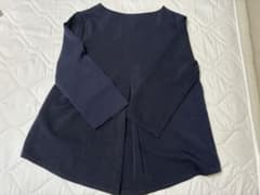 ネイビー 7分袖 Tシャツ Mサイズのサムネイル
