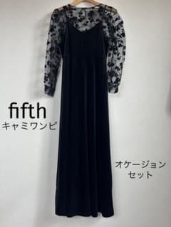 fifth フィフス　ベロア　キャミワンピ　結婚式のサムネイル
