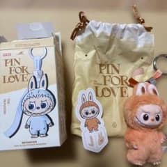 ラブブ LABUBU PIN FOR LOVE ぬいぐるみ 【 J 】のサムネイル