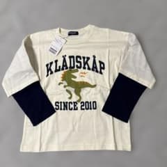 klädskåp クレードスコープ 恐竜 長袖カットソー 120のサムネイル