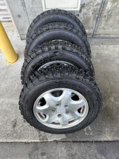 ADVAN MT-14 195/65R15 スパイクタイヤ フルピン 4本セットのサムネイル