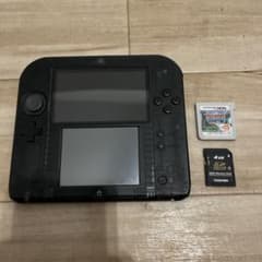 クリアブラックNintendo 2DS 本体 SD付きのサムネイル