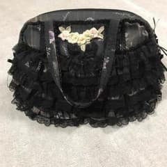 むらさき様専用  アキアカネ レースバッグのサムネイル