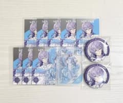 にじさんじ 8周年 メタルカード クリアカード 缶バッジ 星導ショウ