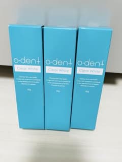 オーデントクリアホワイト　o-dent Clear White 3個セットのサムネイル