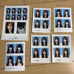 向井怜衣 seju 証明写真 vol.2 5枚セットのサムネイル