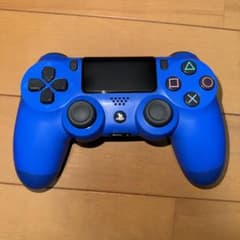 PS4 純正品コントローラー　青のサムネイル