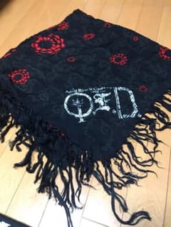 ぽむ様専用　acid black cherry スカーフのサムネイル