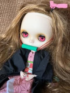 ブライス　アイシー　アウトフィット　鬼滅の刃　ねずこ　着物セット　数量限定Ａのサムネイル