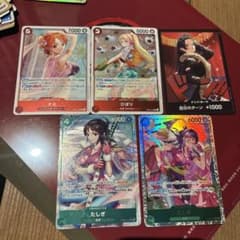 ワンピースカード たしぎSRパラレルのサムネイル