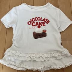 CHOCOLATE CAKE ミッフィー 半袖Tシャツ フリルのサムネイル