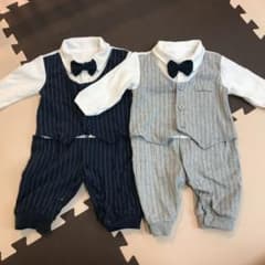 男の子 フォーマル ロンパース　双子ちゃん　セレモニーのサムネイル