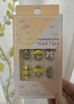 ポムポムプリン ♡ネイルチップ 24個入りのサムネイル