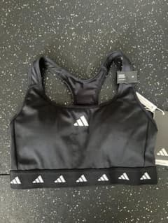adidas TECHFIT スポーツブラ HN7273 ブラックのサムネイル