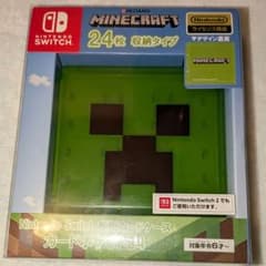 Nintendo Switch マインクラフト カードケース 24枚収納のサムネイル