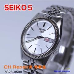 574 SEIKO 5 7S26-0500 OH・Rep済 574 SEIKO 5 7S26-0500 OH・Rep済 - メルカリ
