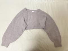 RETRO GIRL ショート丈 カーディガン 長袖のサムネイル