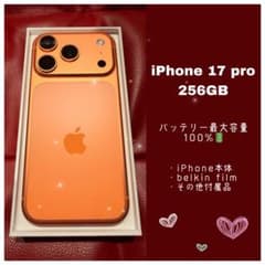 iPhone 17 pro 256GB 본체