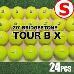 S09】ブリヂストンTOURBX 黄 20年 ロストボール 24球 - メルカリ