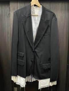 最終値下げMidorikawa 17AWドッキングテーラードジャケット 最終値下げMidorikawa 17AWドッキングテーラードジャケット - メルカリ